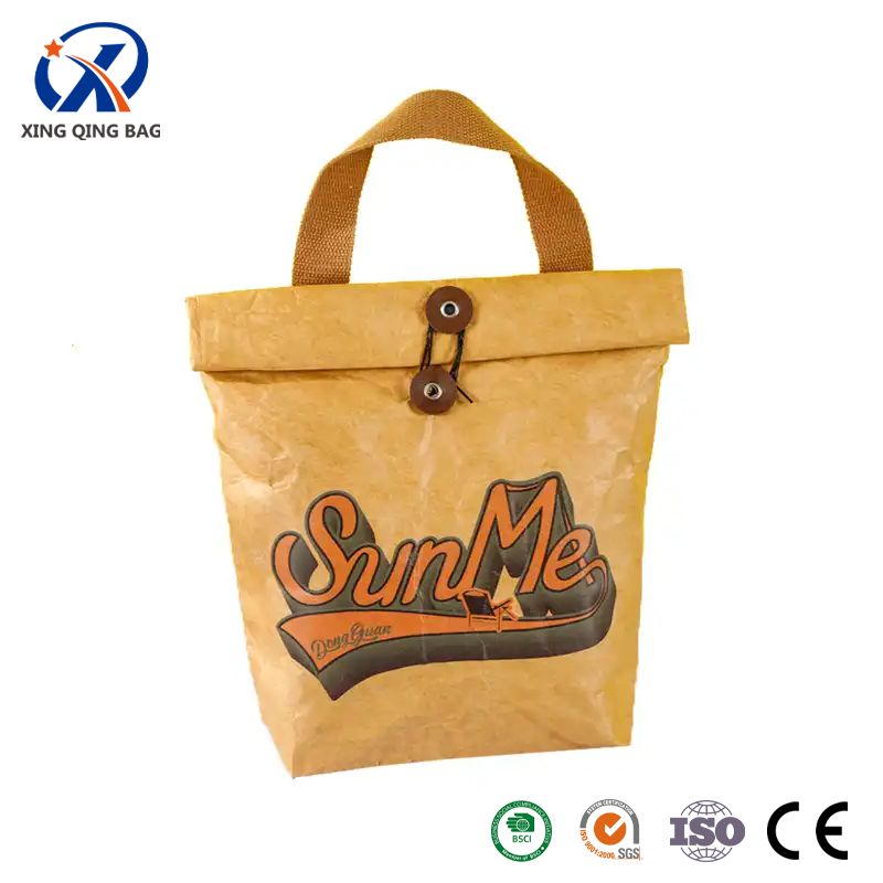 Túi đựng đồ ăn trưa màu nâu có an toàn không?